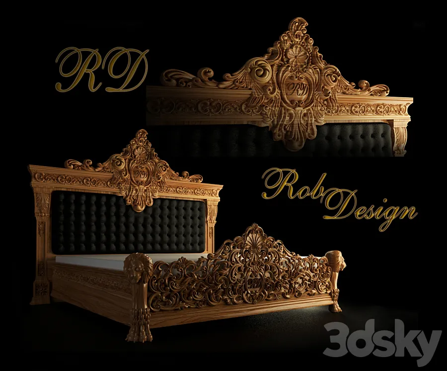Furniture – Bed 3D Models – 0477