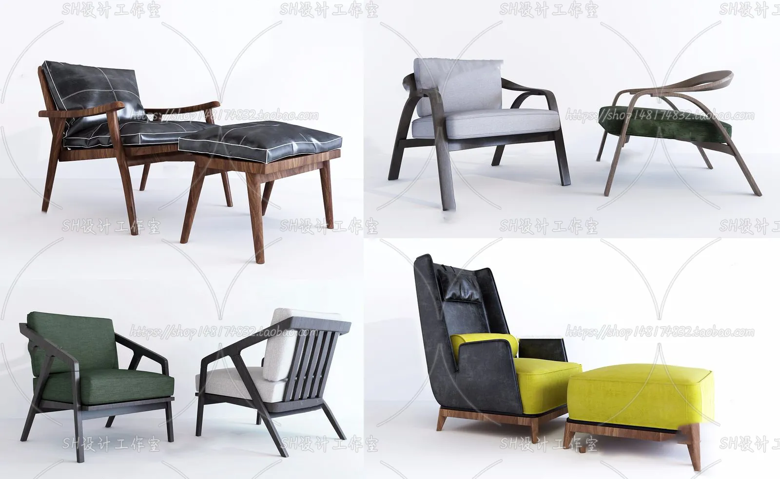 Chair – Single Chair 3D Models – 2019
