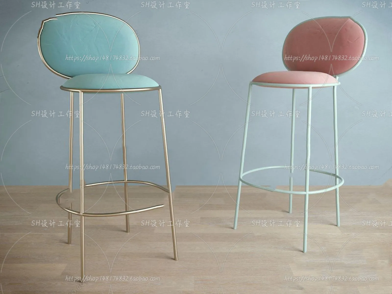 Bar Chair 3D Models – 2118