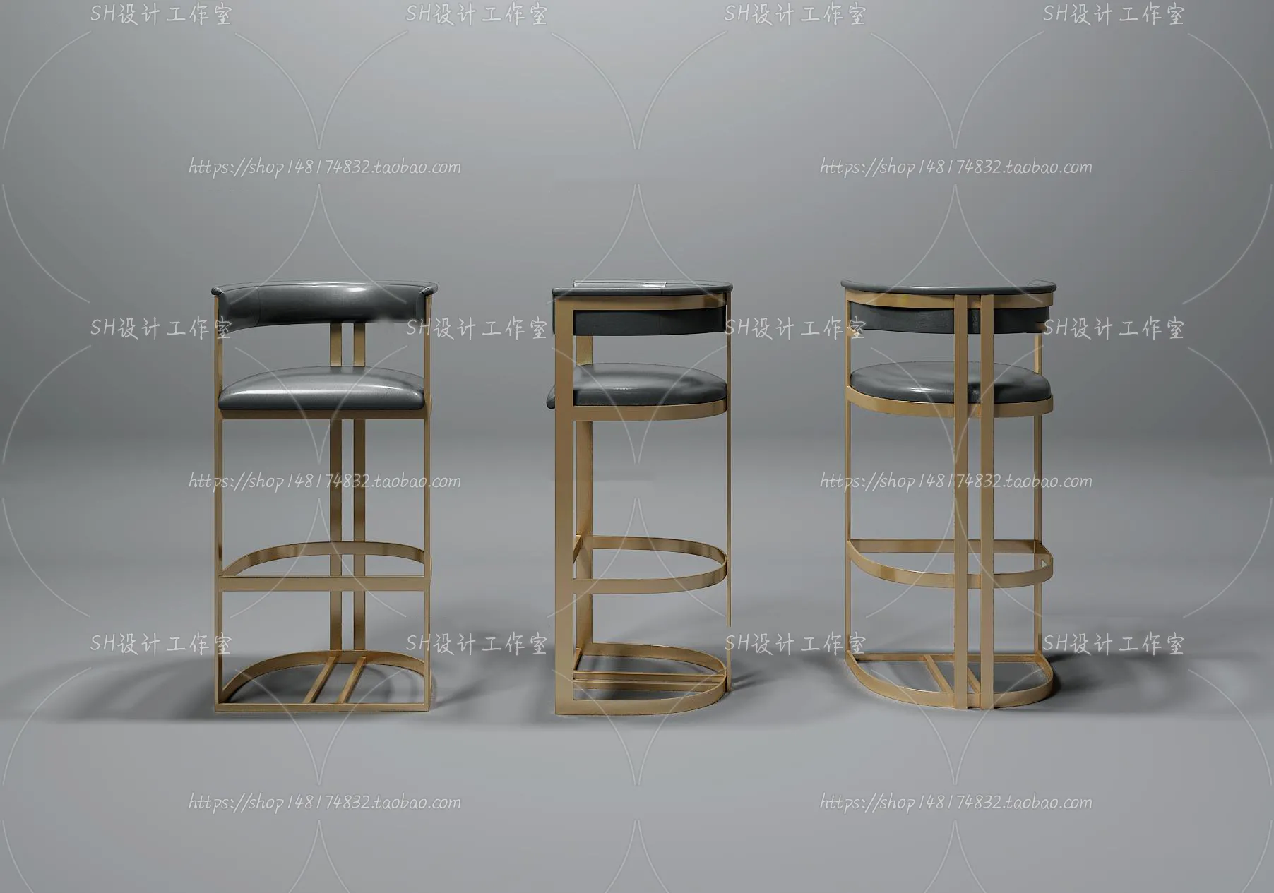 Bar Chair 3D Models – 2150