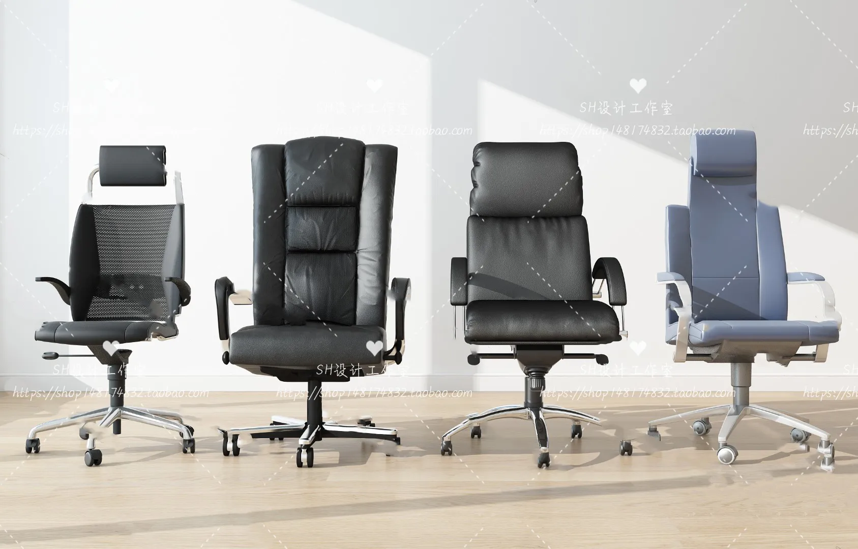Office Chair 3D Models – 2169