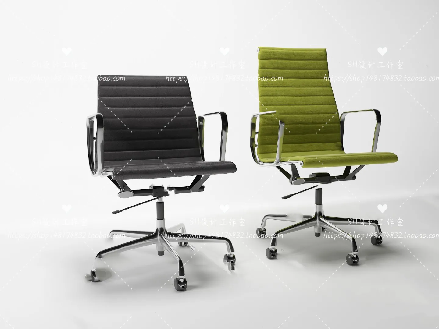 Office Chair 3D Models – 2184
