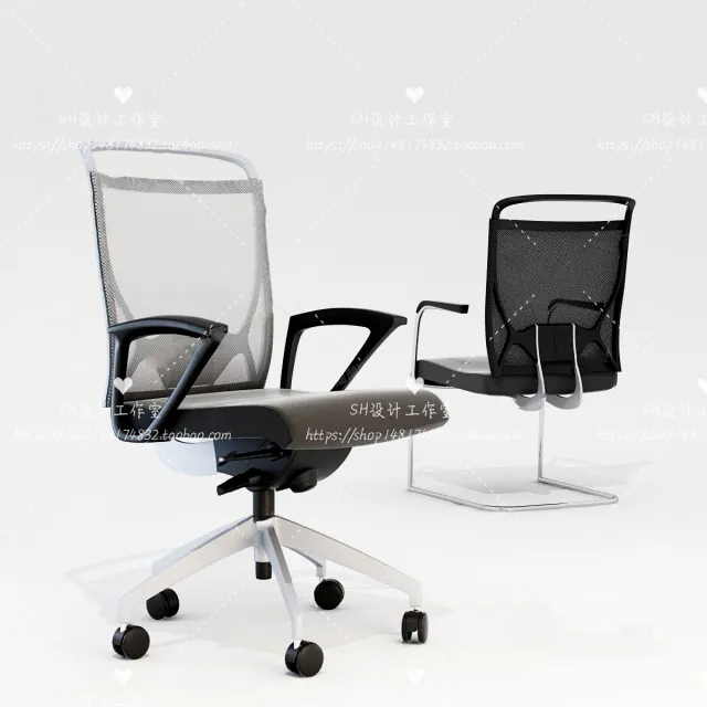 Office Chair 3D Models – 2204