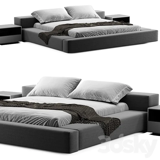 Furniture – Bed 3D Models – 0502
