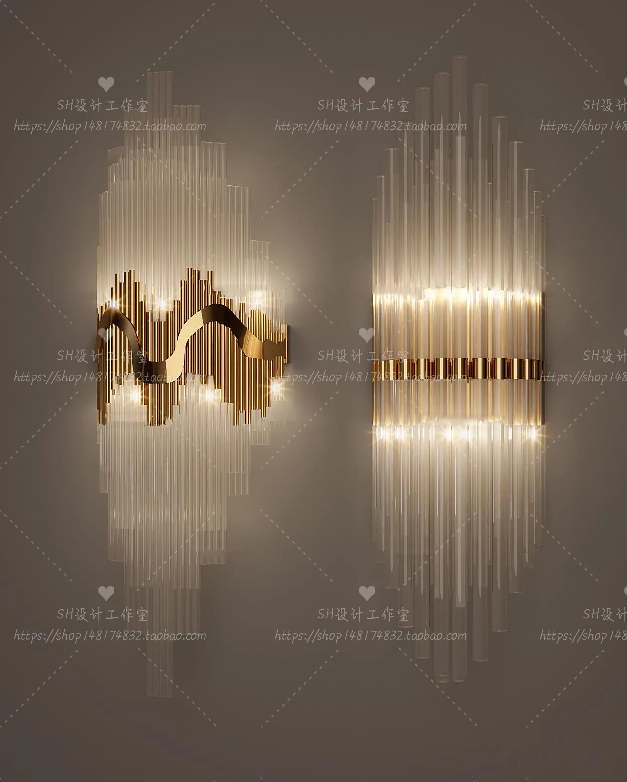 Wall Lamp – 3D Models – 2399