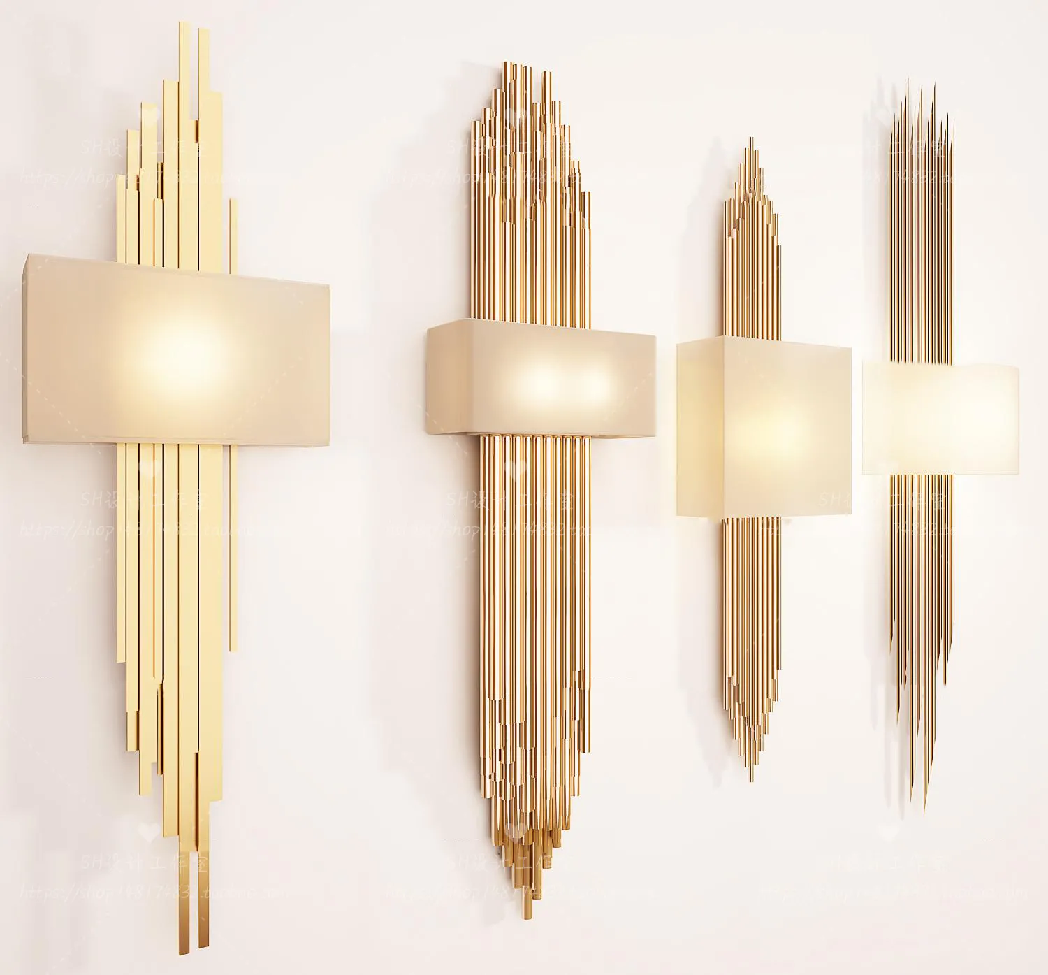 Wall Lamp – 3D Models – 2402