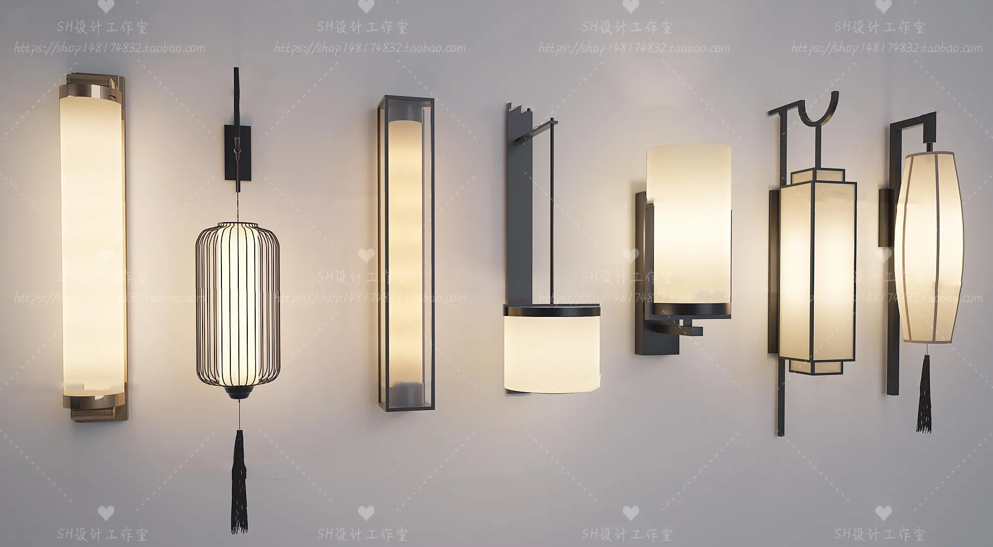 Wall Lamp – 3D Models – 2409