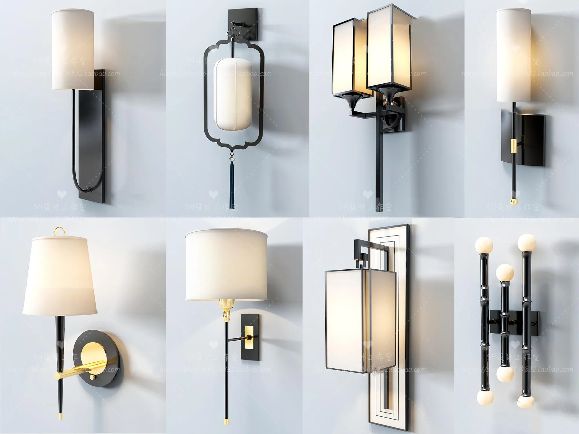 Wall Lamp – 3D Models – 2411