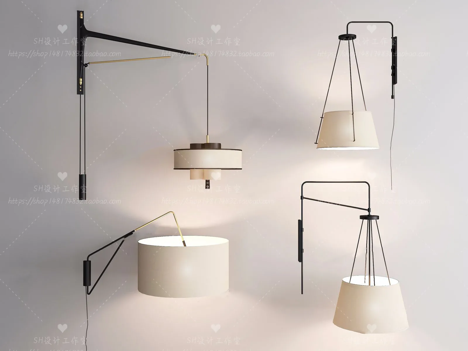Wall Lamp – 3D Models – 2412