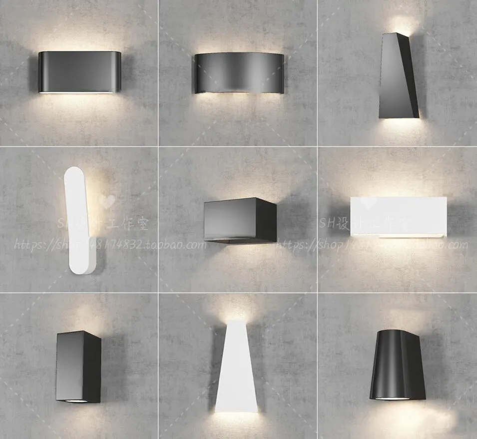 Wall Lamp – 3D Models – 2413