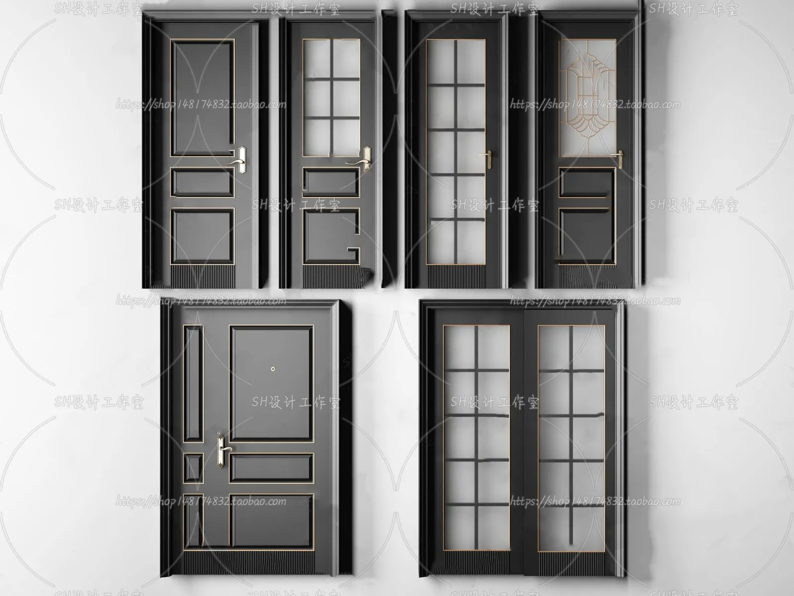 Door – 3D Models – 3DS Max – 0030