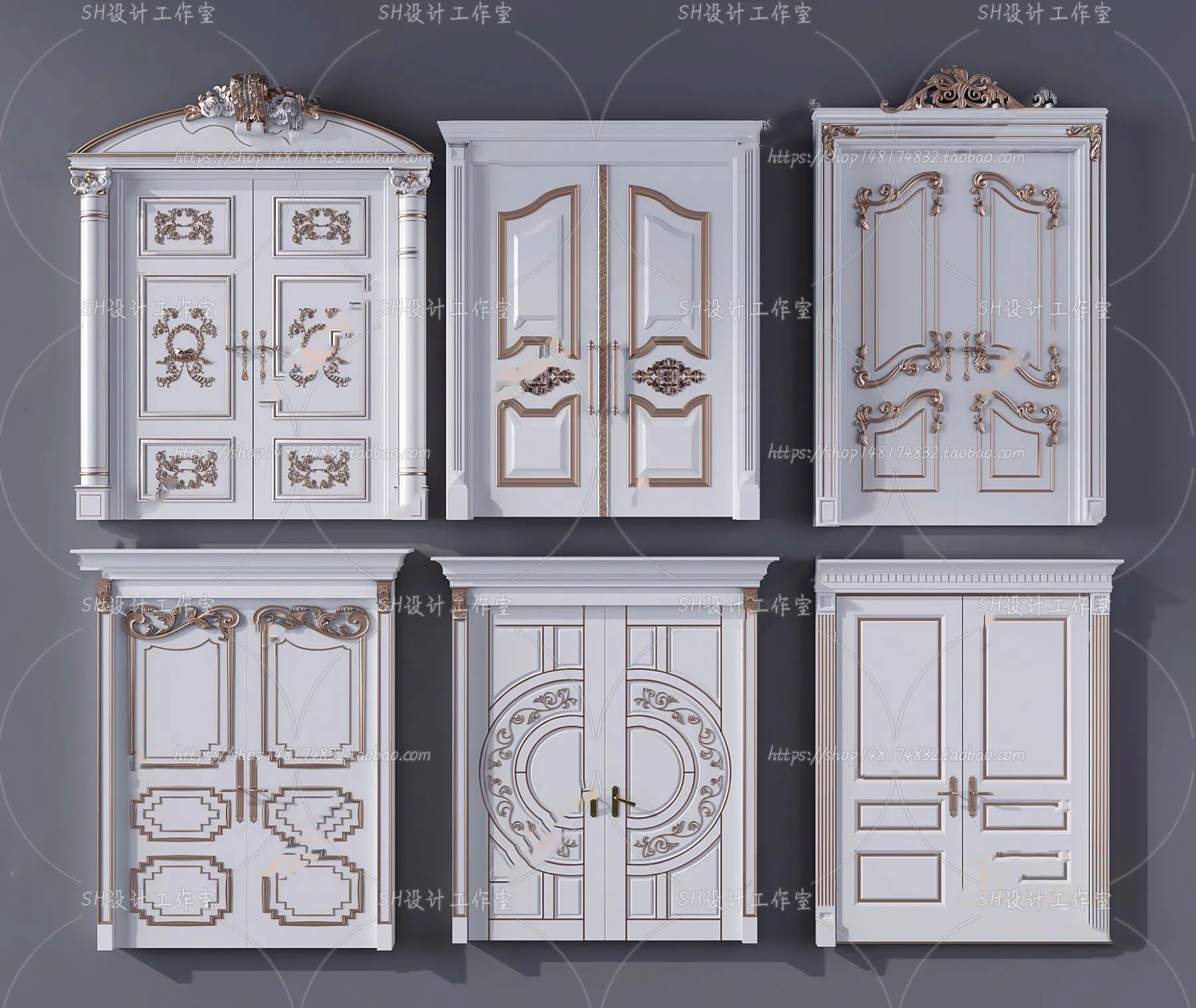 Door – 3D Models – 3DS Max – 0048