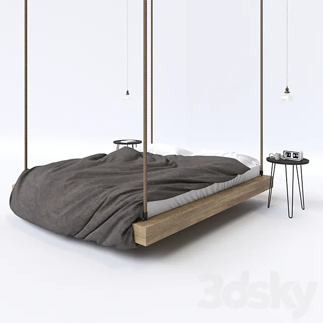 Furniture – Bed 3D Models – 0557