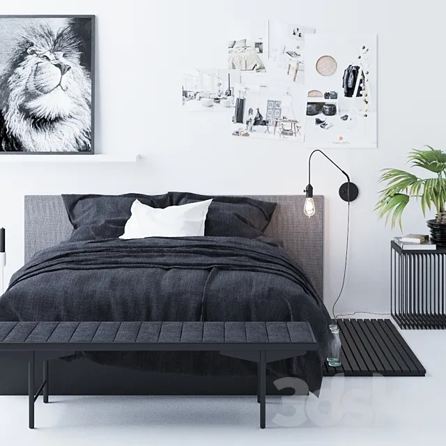 Furniture – Bed 3D Models – 0562