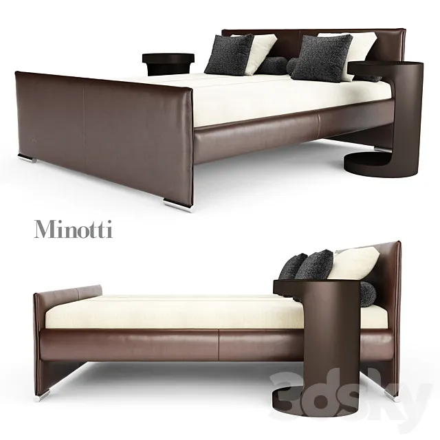 Furniture – Bed 3D Models – 0569