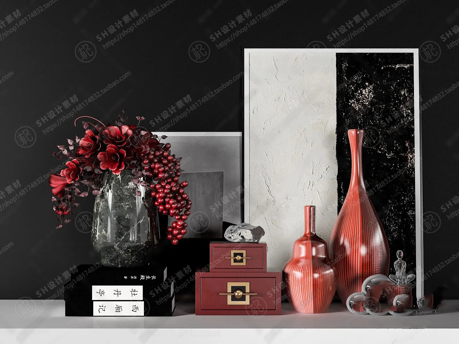 Decorative Sets – 3D Models – 0017