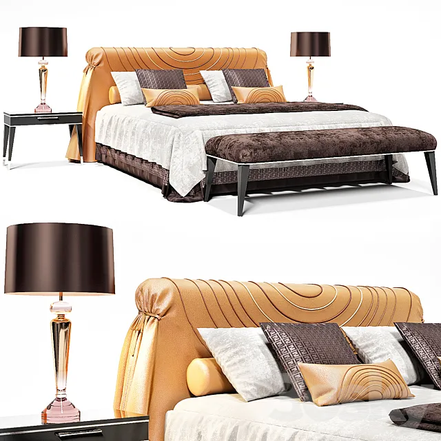 Furniture – Bed 3D Models – 0574