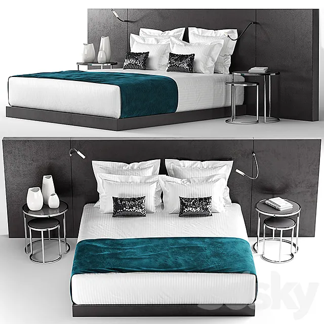 Furniture – Bed 3D Models – 0575