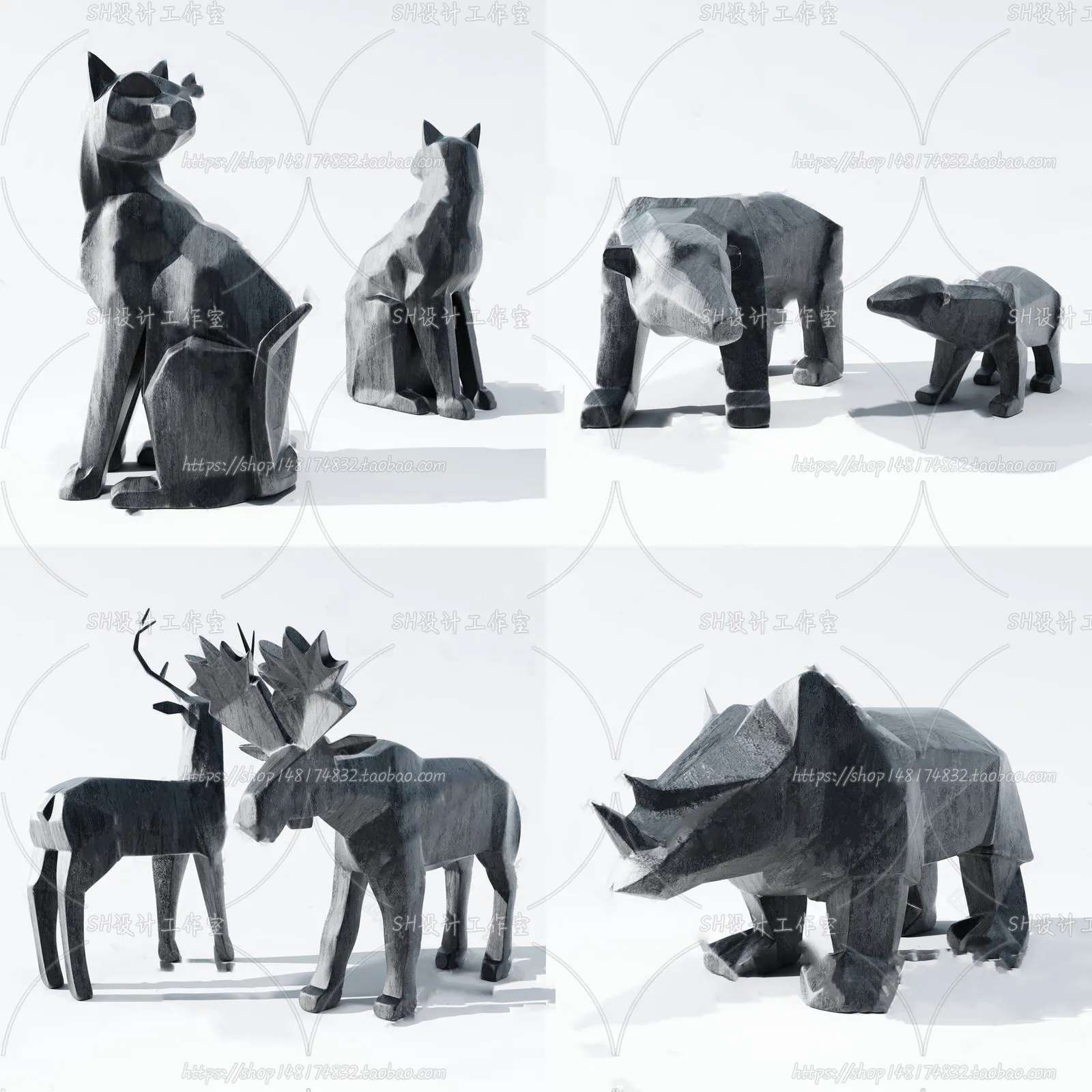 Decorative Sets – 3D Models – 0124