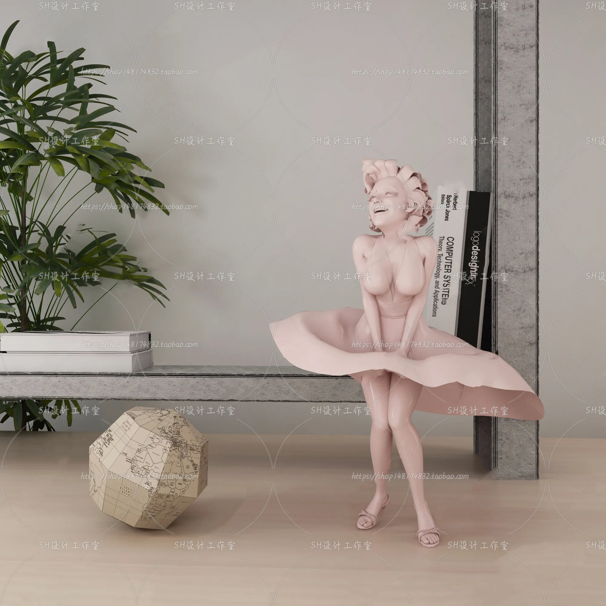 Decorative Sets – 3D Models – 0126