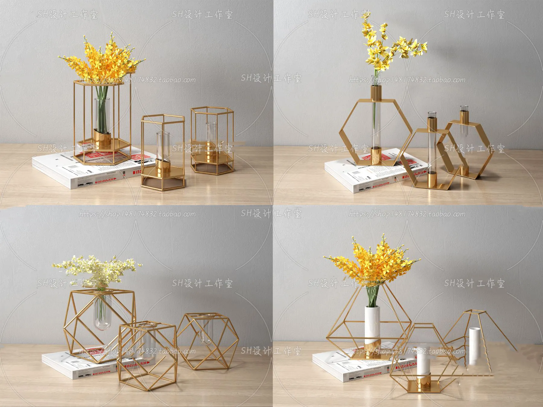 Decorative Sets – 3D Models – 0128