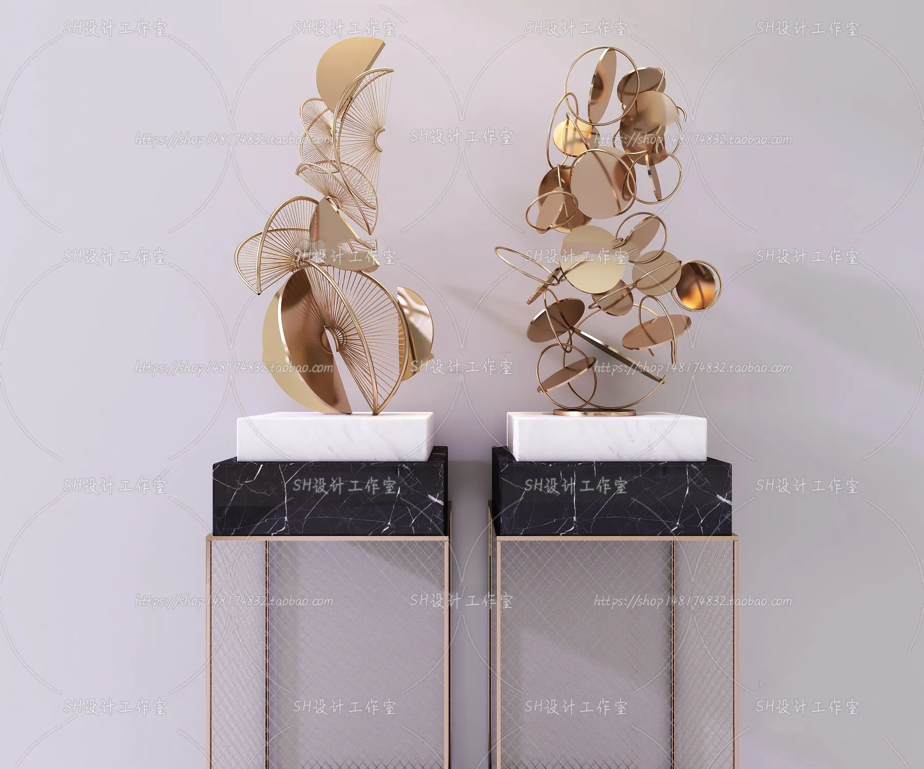Decorative Sets – 3D Models – 0140