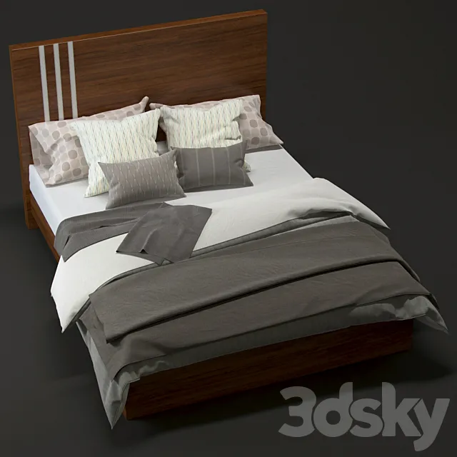 Furniture – Bed 3D Models – 0582