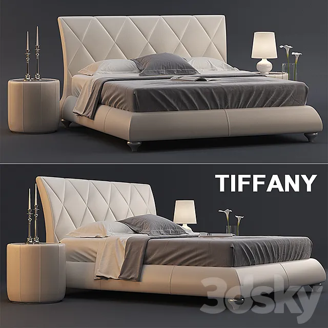 Furniture – Bed 3D Models – 0586