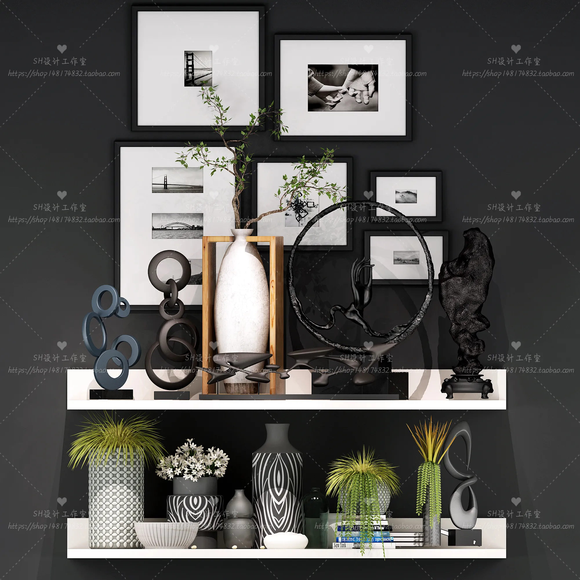 Decorative Sets – 3D Models – 0204