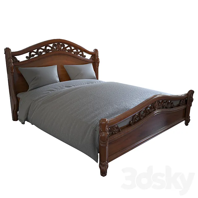 Furniture – Bed 3D Models – 0589