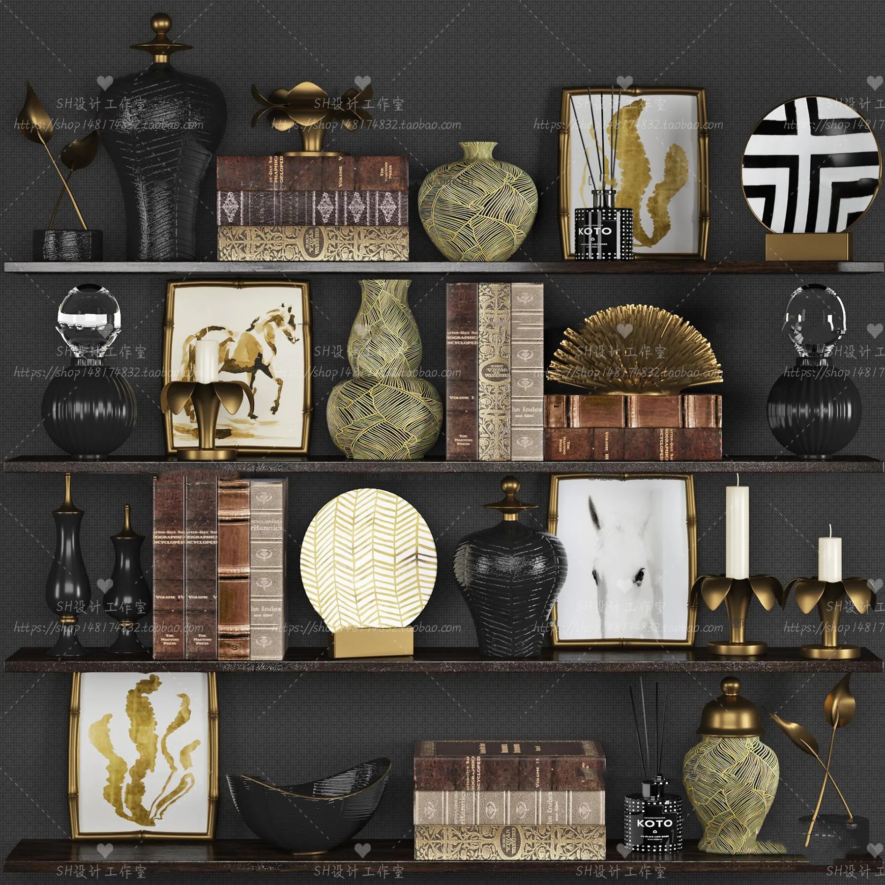 Decorative Sets – 3D Models – 0213