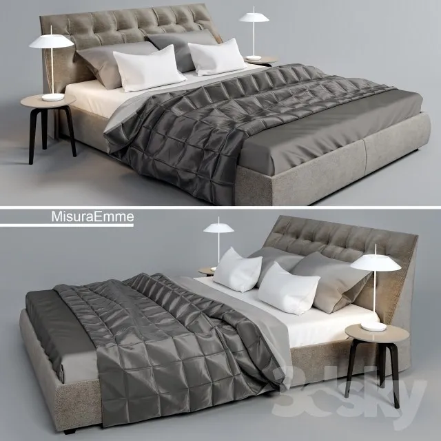 Furniture – Bed 3D Models – 0590