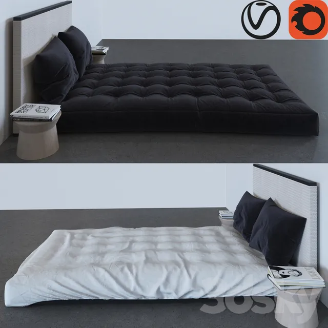 Furniture – Bed 3D Models – 0597