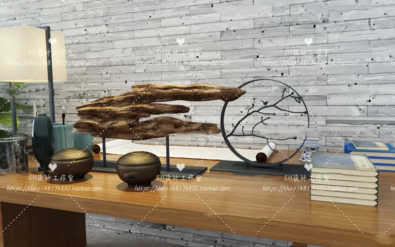 Decorative Sets – 3D Models – 0361
