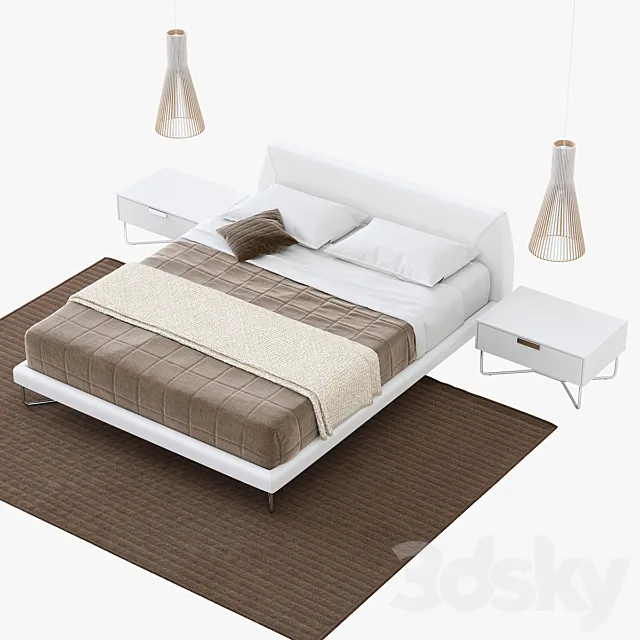 Furniture – Bed 3D Models – 0610