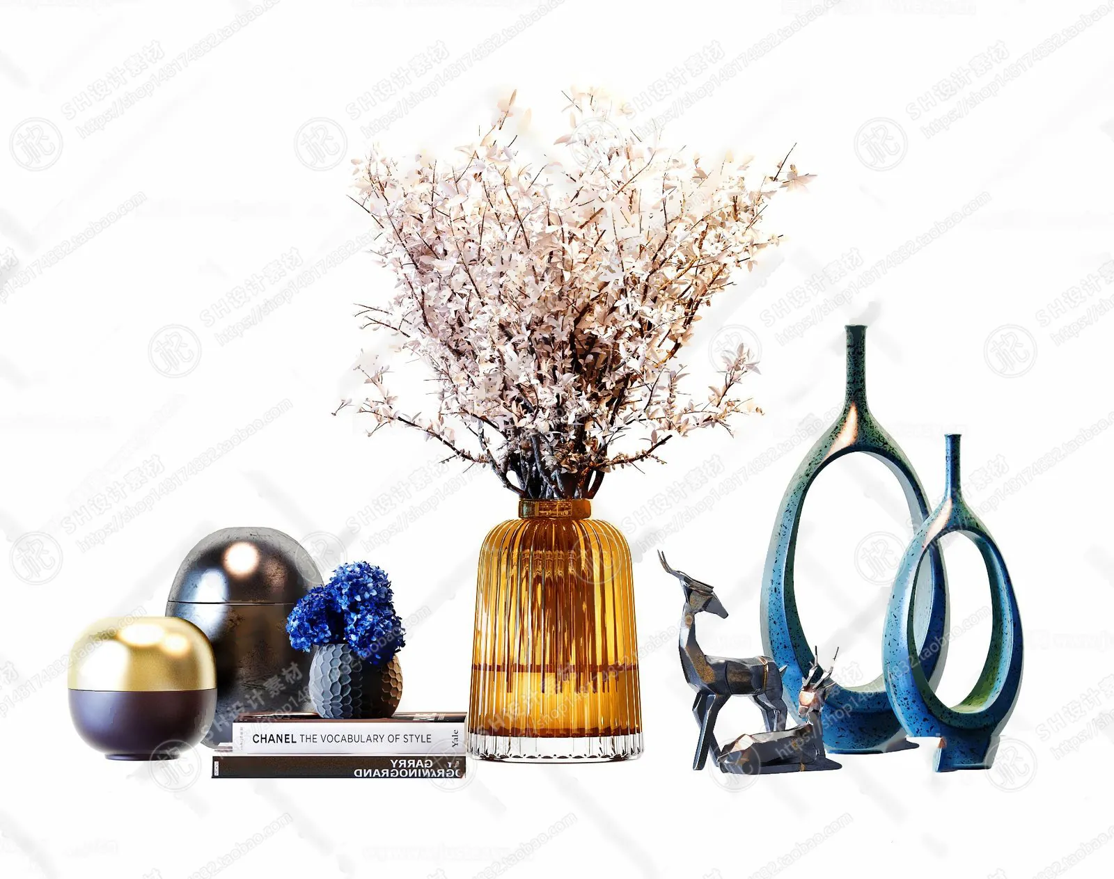 Decor – Vase 3D Models – 0045