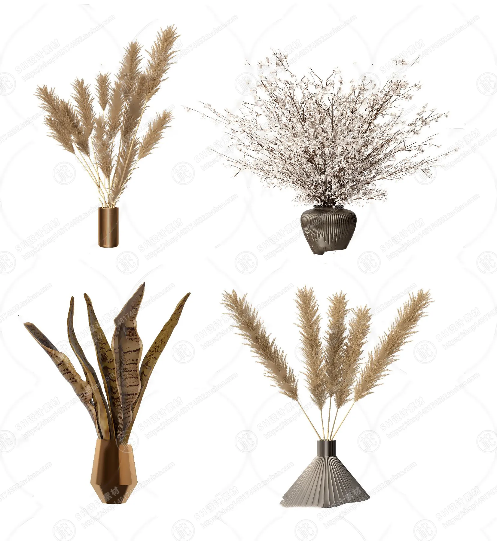 Decor – Vase 3D Models – 0047