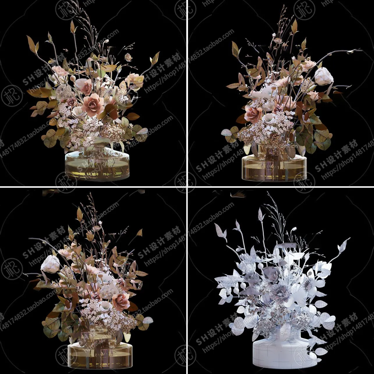 Decor – Vase 3D Models – 0049