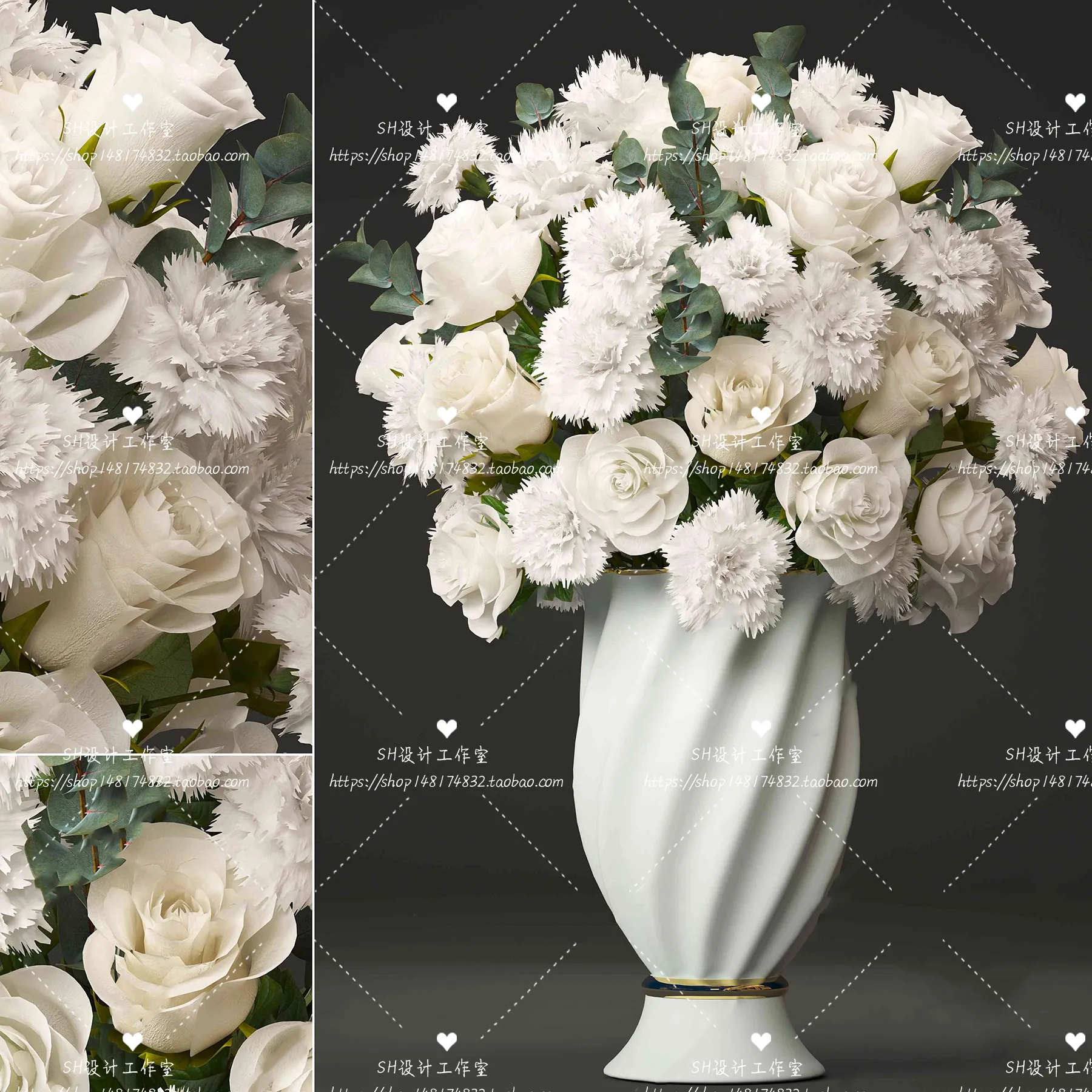 Decor – Vase 3D Models – 0058