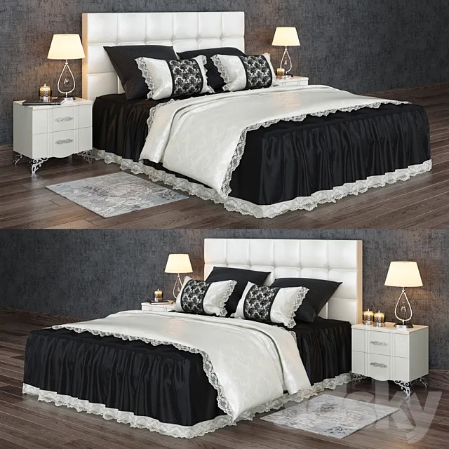 Furniture – Bed 3D Models – 0618