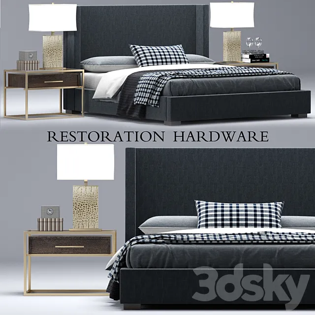 Furniture – Bed 3D Models – 0633
