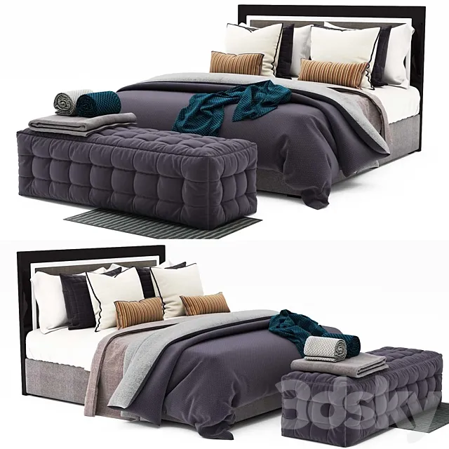 Furniture – Bed 3D Models – 0635