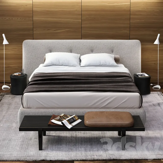 Furniture – Bed 3D Models – 0636