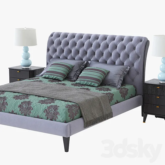 Furniture – Bed 3D Models – 0639