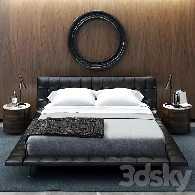 Furniture – Bed 3D Models – 0648