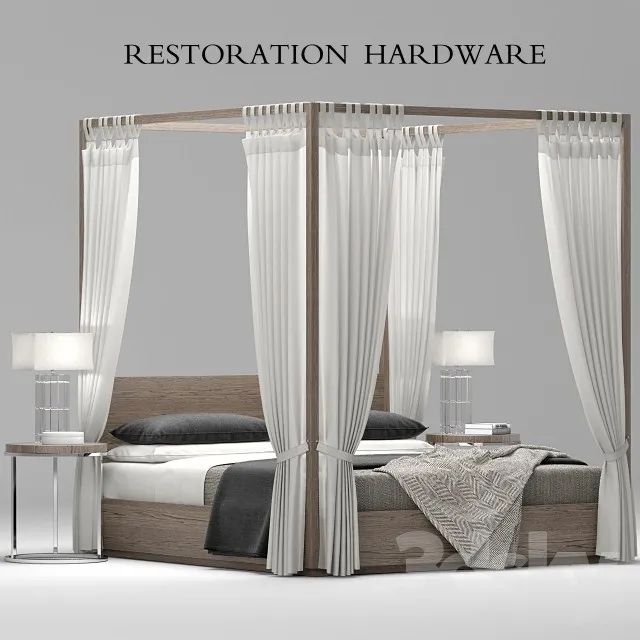 Furniture – Bed 3D Models – 0649