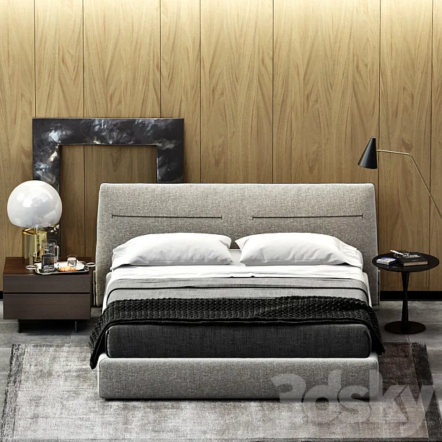 Furniture – Bed 3D Models – 0651