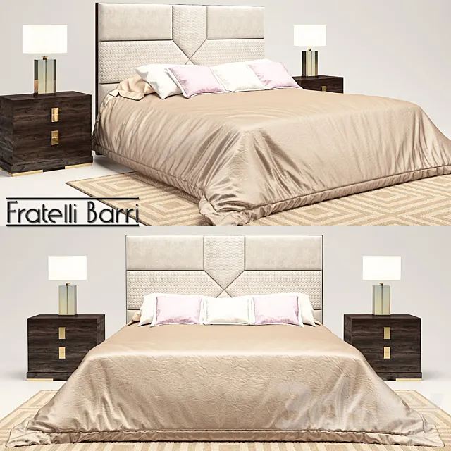 Furniture – Bed 3D Models – 0659