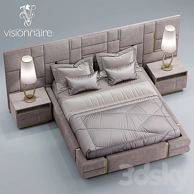 Furniture – Bed 3D Models – 0663