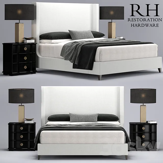 Furniture – Bed 3D Models – 0665